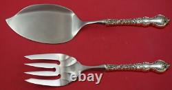 Du Barry by International Sterling Silver Salmon Serving Set Fish Custom Made