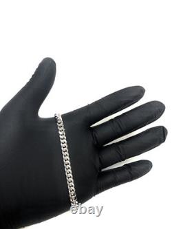 Duhaas Premium Sterling Silver 925 Miami Cuban Link Chain Necklace Made