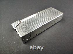 Dunhill Aldunil Gas Lighter / Sterling Silver / Made In France (AZ13-0884)