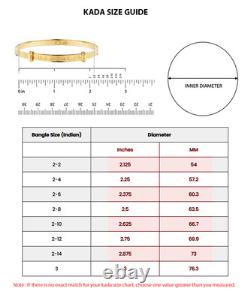 EK ONKAR KANDA Punjabi Kada 925 Sterling Silver Sikh Khalsa Made in USA