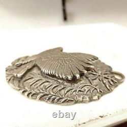 Eagle Decoration made of Sterling Silver signed By Italian artist Baccolleti