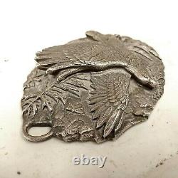 Eagle Decoration made of Sterling Silver signed By Italian artist Baccolleti