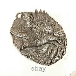 Eagle Decoration made of Sterling Silver signed By Italian artist Baccolleti