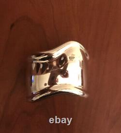 Elsa Peretti for Tiffany & Co. Sterling Silver Bone Cuff, Made in Italy