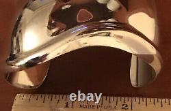 Elsa Peretti for Tiffany & Co. Sterling Silver Bone Cuff, Made in Italy