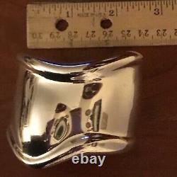 Elsa Peretti for Tiffany & Co. Sterling Silver Bone Cuff, Made in Italy