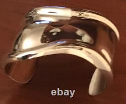 Elsa Peretti for Tiffany & Co. Sterling Silver Bone Cuff, Made in Italy