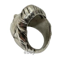 Elvis Presley Sculpted Face Ring Sterling Silver 925 Made-to-order