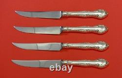 English Gadroon by Gorham Sterling Silver Steak Knife Set 4pc HHWS Custom Made