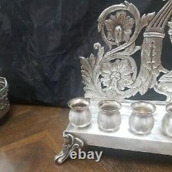 Esco Sterling Silver made in USA Menorah