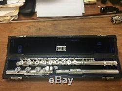 Extra-clean Pre-eastman W. S. Haynes Handmade 1970 Flute 100% Made In USA