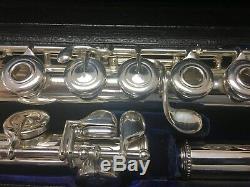 Extra-clean Pre-eastman W. S. Haynes Handmade 1970 Flute 100% Made In USA