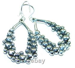 Fancy. 925 Sterling Silver Italy made Earrings