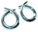 Fancy. 925 Sterling Silver Italy made Earrings