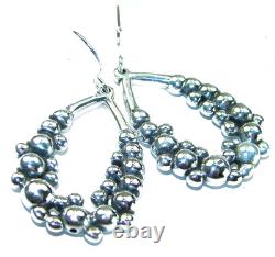 Fancy. 925 Sterling Silver Italy made Earrings