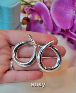 Fancy. 925 Sterling Silver Italy made Earrings