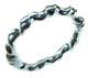 Fancy. 925 Sterling Silver handcrafted Statement Italy made Bracelet