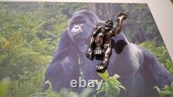 GORILLA pendant made sterling silver 925-artisan product