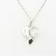 GUCCI Made In Italy Sterling Silver G Charlotte Heart Necklace! New in Box