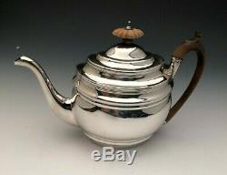 Georgian Era Tea Pot, Sterling Silver, made in London England circa 1802