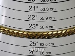 Gold Plated Sterling Silver Necklace Made In Italy 88 Grams Best Offer