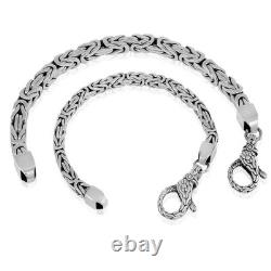 Gorgeous High-Quality Woven Bracelet, made of Solid 925 Sterling Silver
