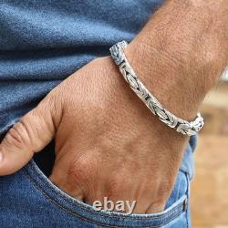 Gorgeous High-Quality Woven Bracelet, made of Solid 925 Sterling Silver