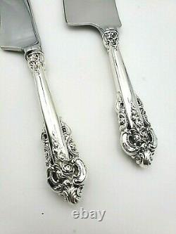 Grand Baroque by Wallace Sterling Silver Cheese Serving Set Custom Made