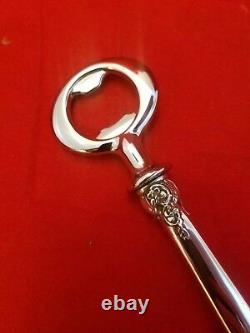 Grande Baroque Wallace Sterling Silver 6 Custom Made Bottle Opener