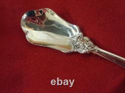Grande Baroque Wallace Sterling Silver Custom Made Condiment Relish Spoon
