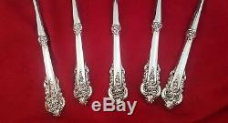 Grande Baroque by Wallace Sterling Silver 5 Piece Hostess Set Custom Made