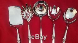 Grande Baroque by Wallace Sterling Silver 5 Piece Hostess Set Custom Made