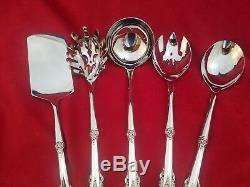 Grande Baroque by Wallace Sterling Silver 5 Piece Hostess Set Custom Made