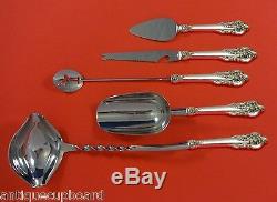 Grande Baroque by Wallace Sterling Silver Cocktail Party Bar Set 5pc Custom Made