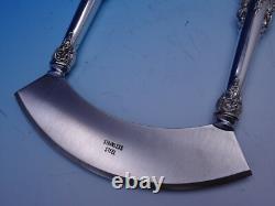 Grande Baroque by Wallace Sterling Silver Mezzaluna Knife 6 1/4 Custom Made
