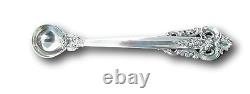 Grande Baroque by Wallace Sterling Silver Mustard Ladle Custom Made 4 3/4