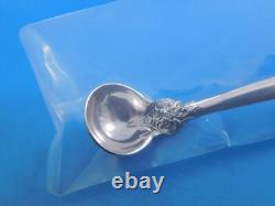 Grande Baroque by Wallace Sterling Silver Mustard Ladle Custom Made 4 3/4