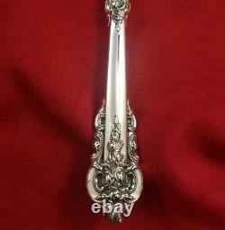 Grande Baroque by Wallace Sterling Silver Pizza Cutter HHWS Custom Made 9 1/4