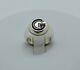 Gucci G Logo Sterling Silver Ring Size 4.25 Made in Italy