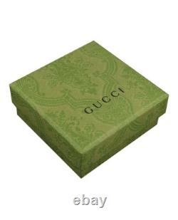 Gucci Mens Sterling Silver Interlocking G Ring