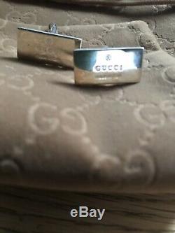 Gucci Silver Cufflinks Made In Italy