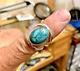 HANDMADE ONE OF A KIND Unisex 925 Sterling Silver Turquoise Ring made 10/16/2023
