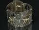 Hand Made Peru Huge Sterling Silver Bangle 7.5 63 Grams