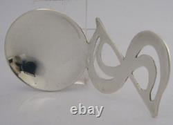 Hand Made Sterling Silver Arts & Crafts Caddy Spoon V Ashworth N Yorkshire 1989