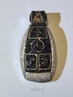 Hand Made Sterling Silver Custom Benz Key Pendant