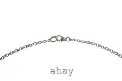 Hand Made Sterling Silver Labradorite and Quartz Crystal Bead Necklace