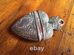 Hand Made Sterling Silver Victorian Snuff Box