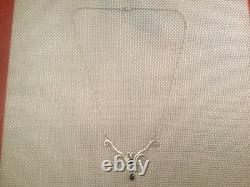 Hand Made Sterling Silver and Black Onyx Necklace