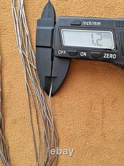 Hand made Sterling Silver. 925 26 Necklace 9 Strands