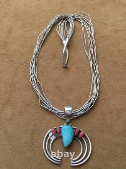 Hand made Sterling Silver. 925 26 Necklace 9 Strands